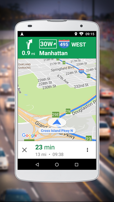 Navigation for Google Maps Go poster