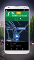 Navigation pour Google Maps Go capture d'écran 1