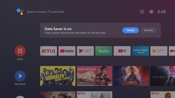 Android TV Data Saver Affiche