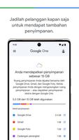 Google One syot layar 2