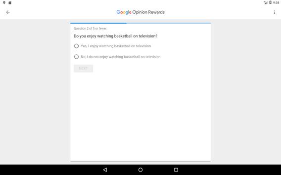 Google Opinion Rewards 截图 6