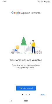 Google Opinion Rewards الملصق