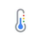 Icona Termometro di Pixel