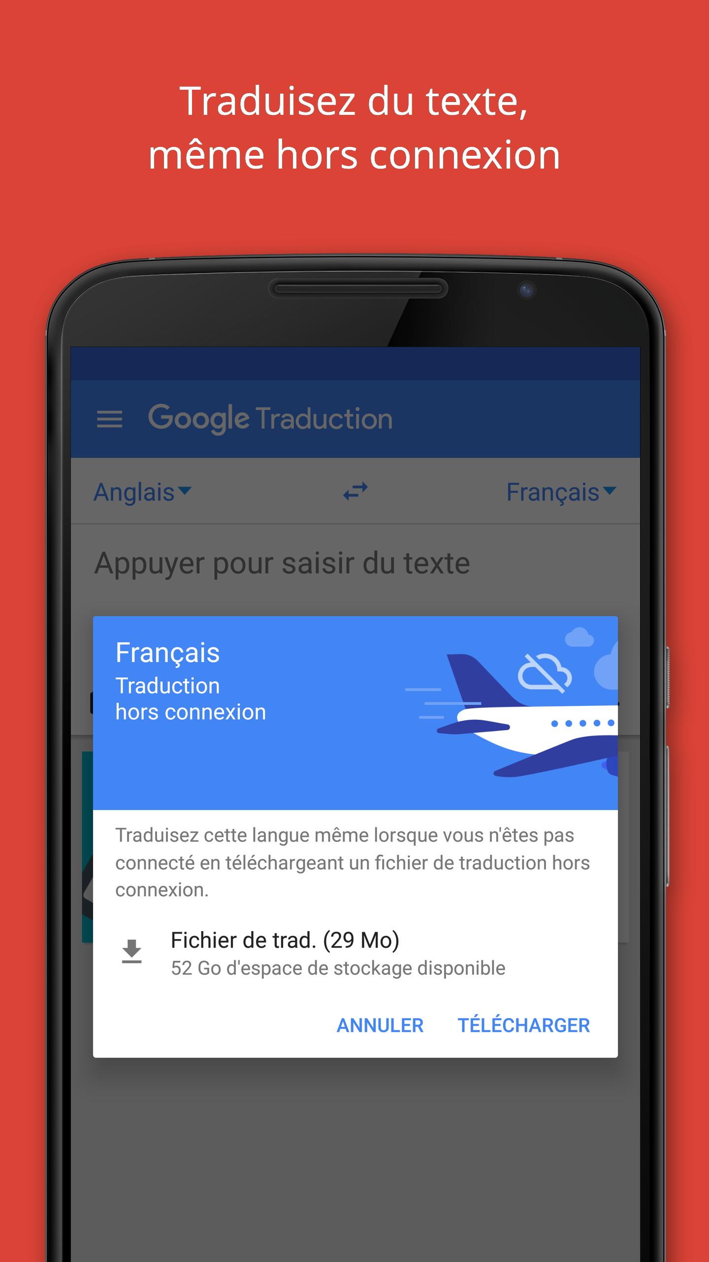 google traduction pour android