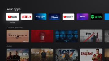 Google TV Home Ekran Görüntüsü 1