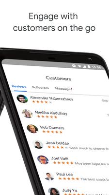 Google My Business Screenshots