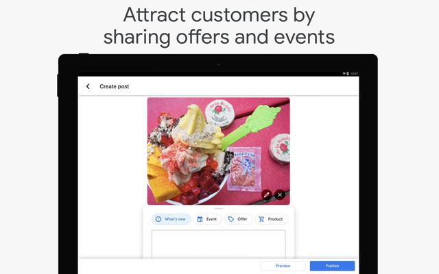 Google My Business Screenshots