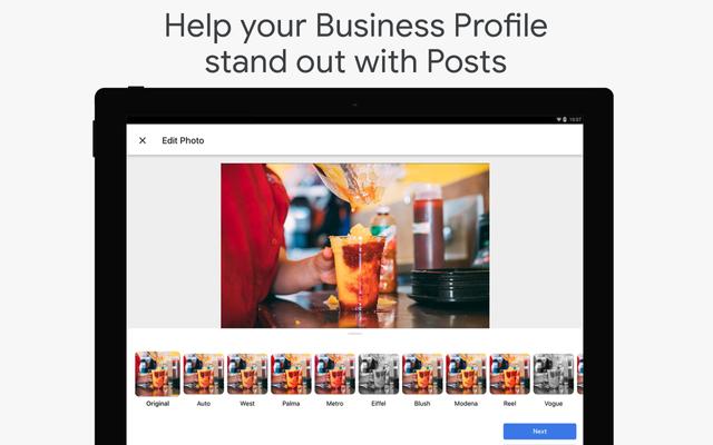 Google My Business Screenshots