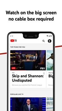 YouTube TV 截图 2
