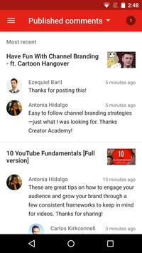 YouTube 工作室 截图 5