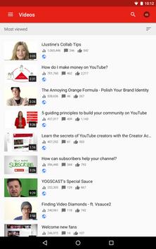 YouTube 工作室 截图 10