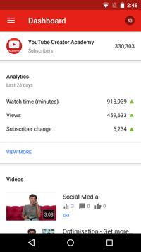 YouTube 工作室 截图 1