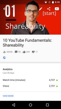 YouTube 工作室 截图 3