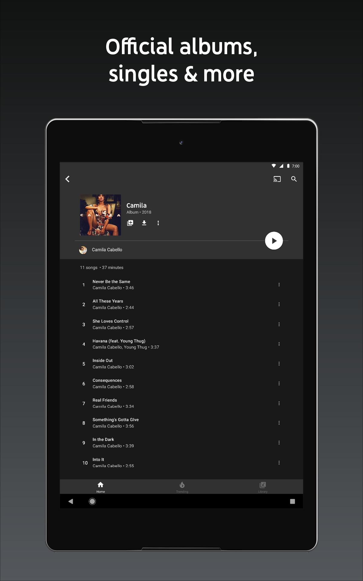 android download music