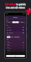 برنامه‌نما YouTube Create عکس از صفحه