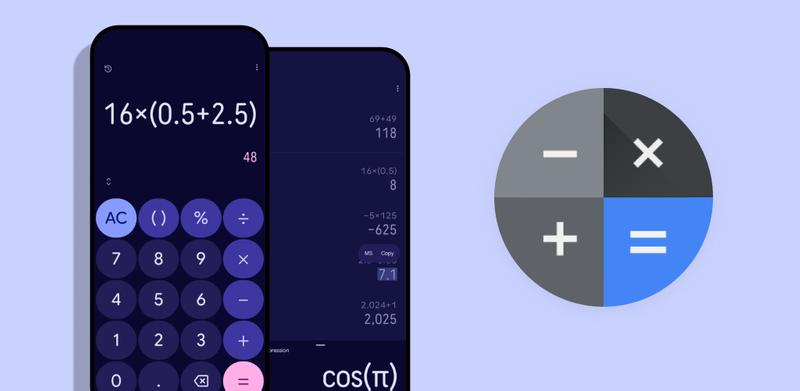 Calculator banner