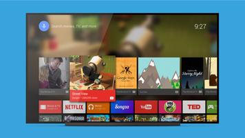Android TV Launcher الملصق