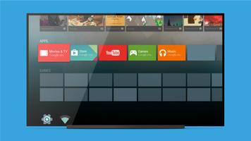 برنامه‌نما Android TV Launcher عکس از صفحه