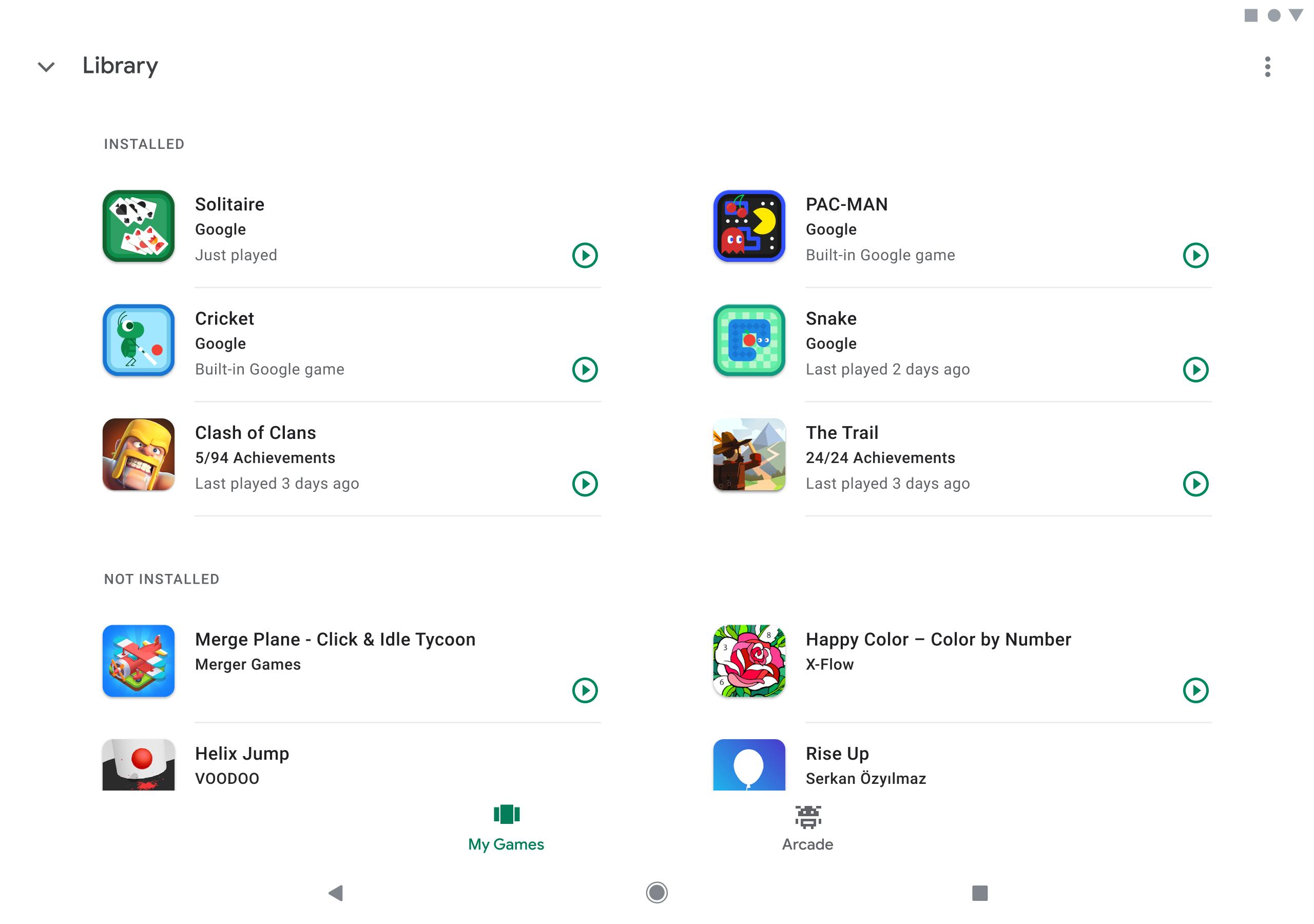 Новая версия google play