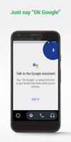Android Auto for phone screens โปสเตอร์