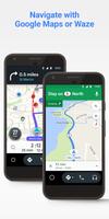 Android Auto para smartphones imagem de tela 1
