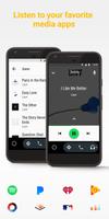 برنامه‌نما Android Auto for phone screens عکس از صفحه
