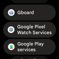 Google Pixel Watch Services gönderen