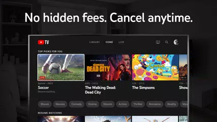 YouTube TV: Live TV & more アプリダウンロード
