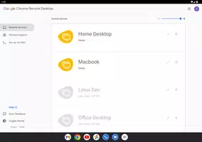 Chrome Remote Desktop اسکرین شاٹ 6