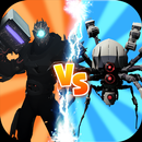 Monster Toilet Car Robot Game aplikacja