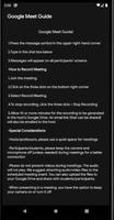 Meet- Video Conference App Guide capture d'écran 1