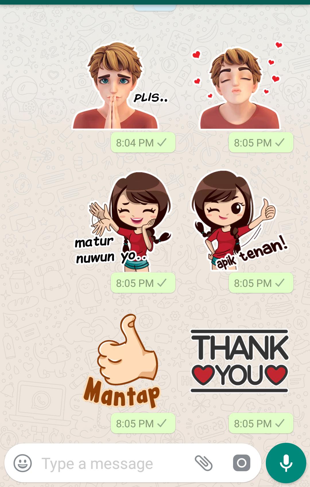 28 Download  Stiker  Whatsapp Indonesia  Terlengkap 