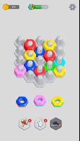 Nuts Sort: Screws Hexa Puzzle ポスター