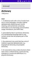 Dictionary تصوير الشاشة 1