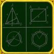 Geometric calculator icon
