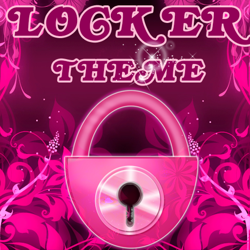 Blumen Pink Theme GO Locker