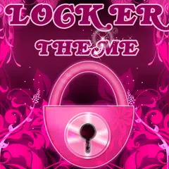 Blumen Pink Theme GO Locker APK Herunterladen