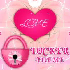 Baixar Tema do coração rosa GO Locker APK