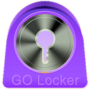 Purple Violet Theme GO Locker APK
