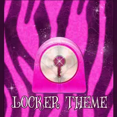 Rosa Zebra Theme GO Locker APK Herunterladen