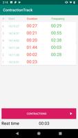 2 Schermata Contractions timer