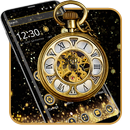 Gold pocket watch theme APK