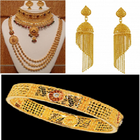 Gold jewelry Design icon