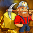 Mineração corrida do ouro - Mineiro de ouro casual