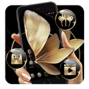 Gold Special Butterfly Business Theme APK