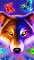 Golden Wolf Vision Affiche