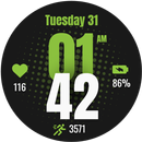Minimal Bubbles Watch Face APK
