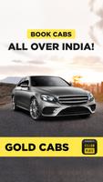 Gold Cabs -Book Cabs/Taxi Poster