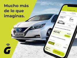 Wypożyczalnia samochodów App plakat