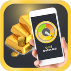 Metal Detector- Gold tracker Zeichen